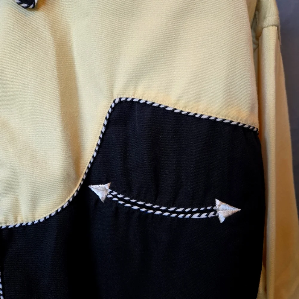 Vintage '90's Panhandle Slim Western Shirt Men's Size L - Picture 3 of 15